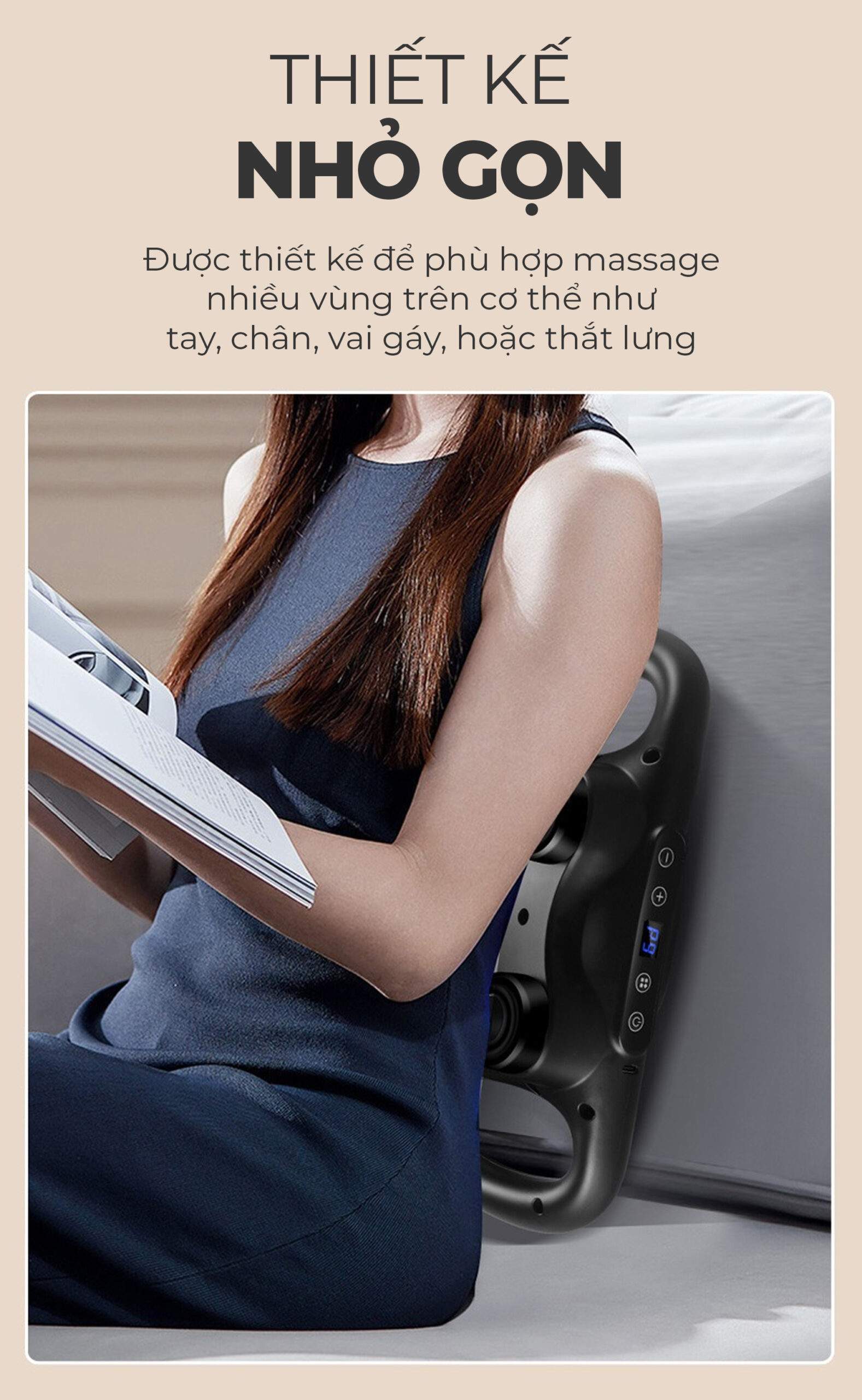 Máy Massage 4 Đầu MK-223 15