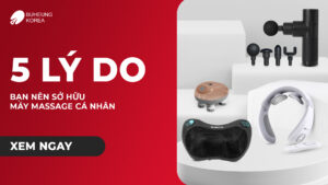 5 lý do nên sỡ hữu máy massage cá nhân