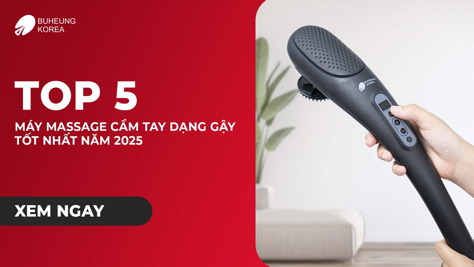 Top 5 máy massage cầm tay dạng gậy tốt nhất 