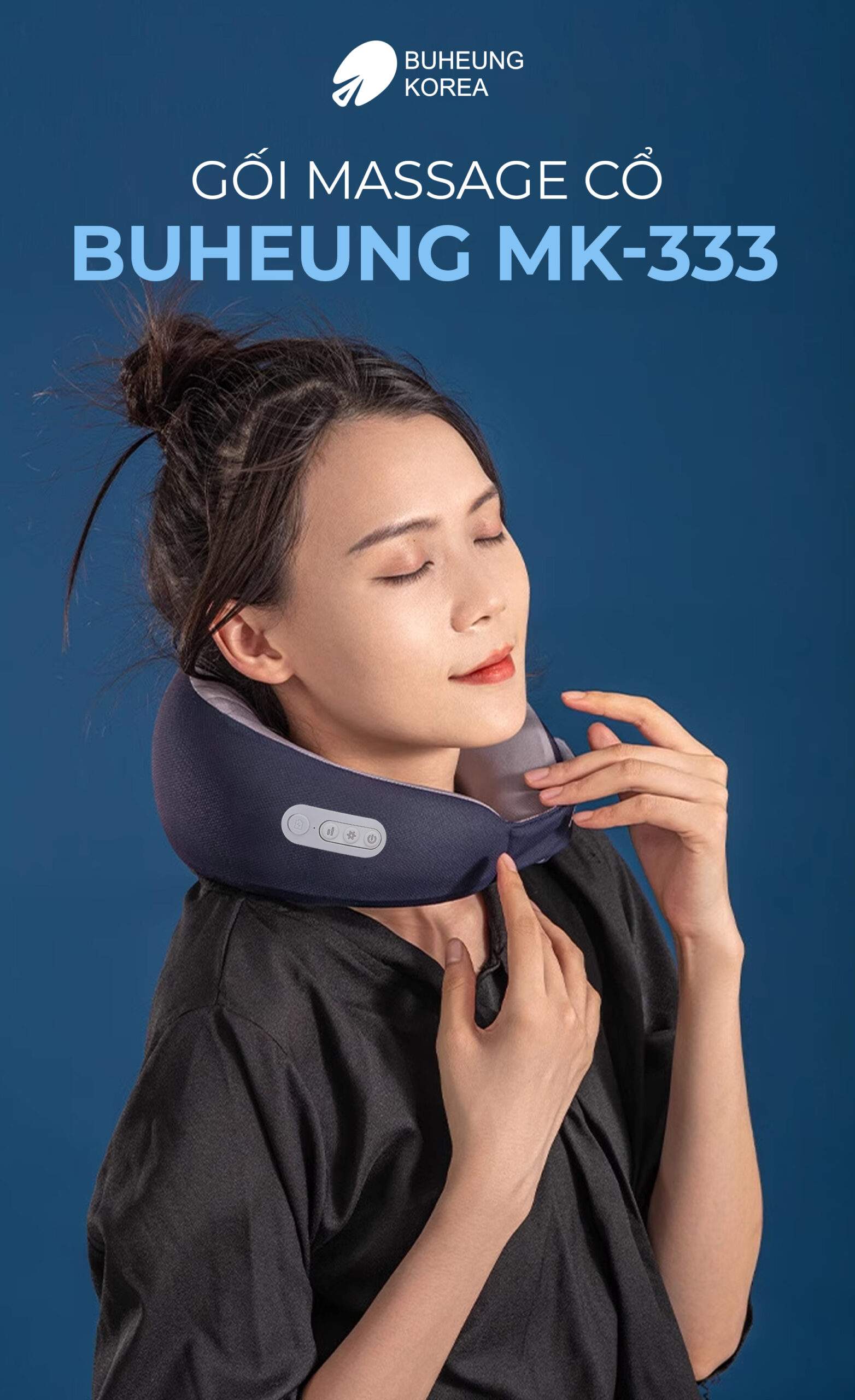 Gối Massage Cổ Buheung MK-333 12