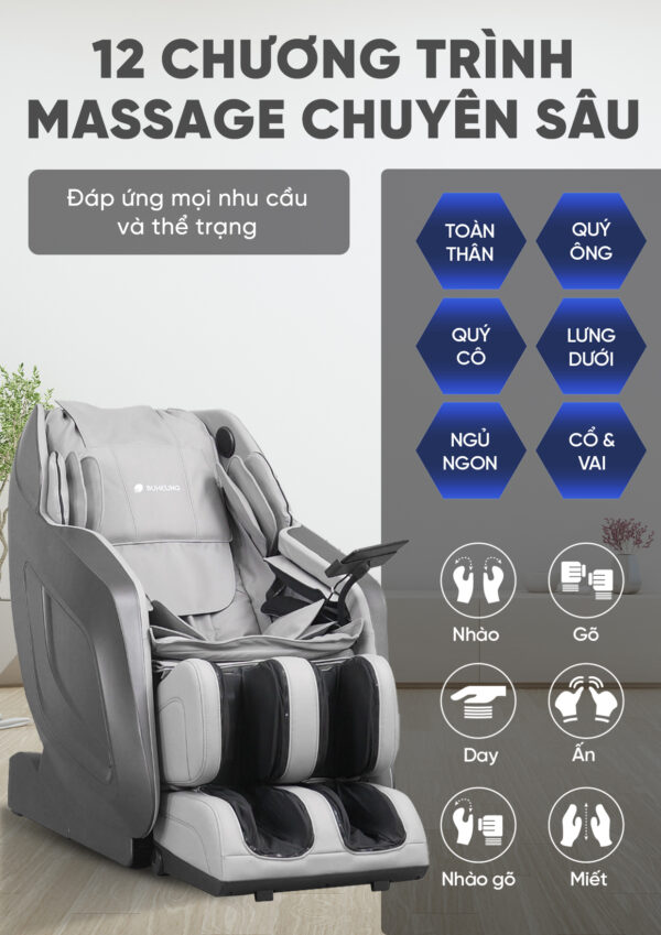 Ghế Massage BUHEUNG MK-6750 7