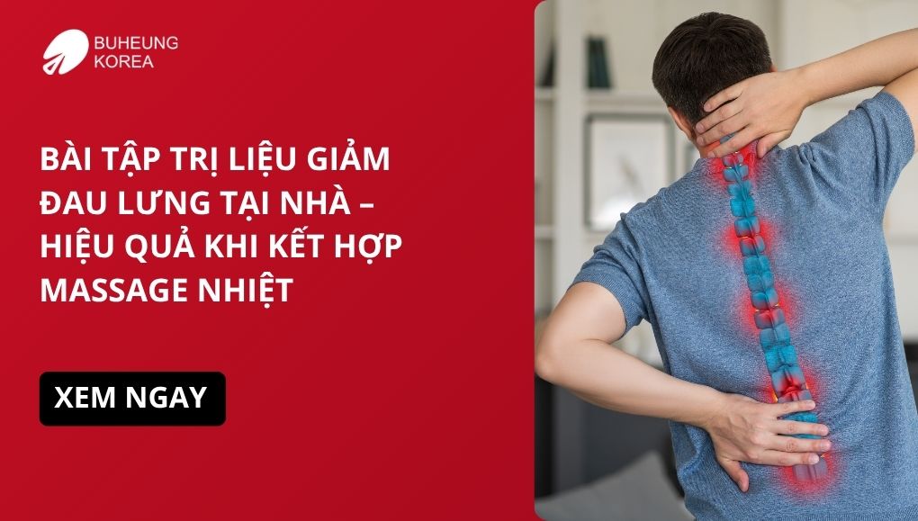 giảm đau lưng