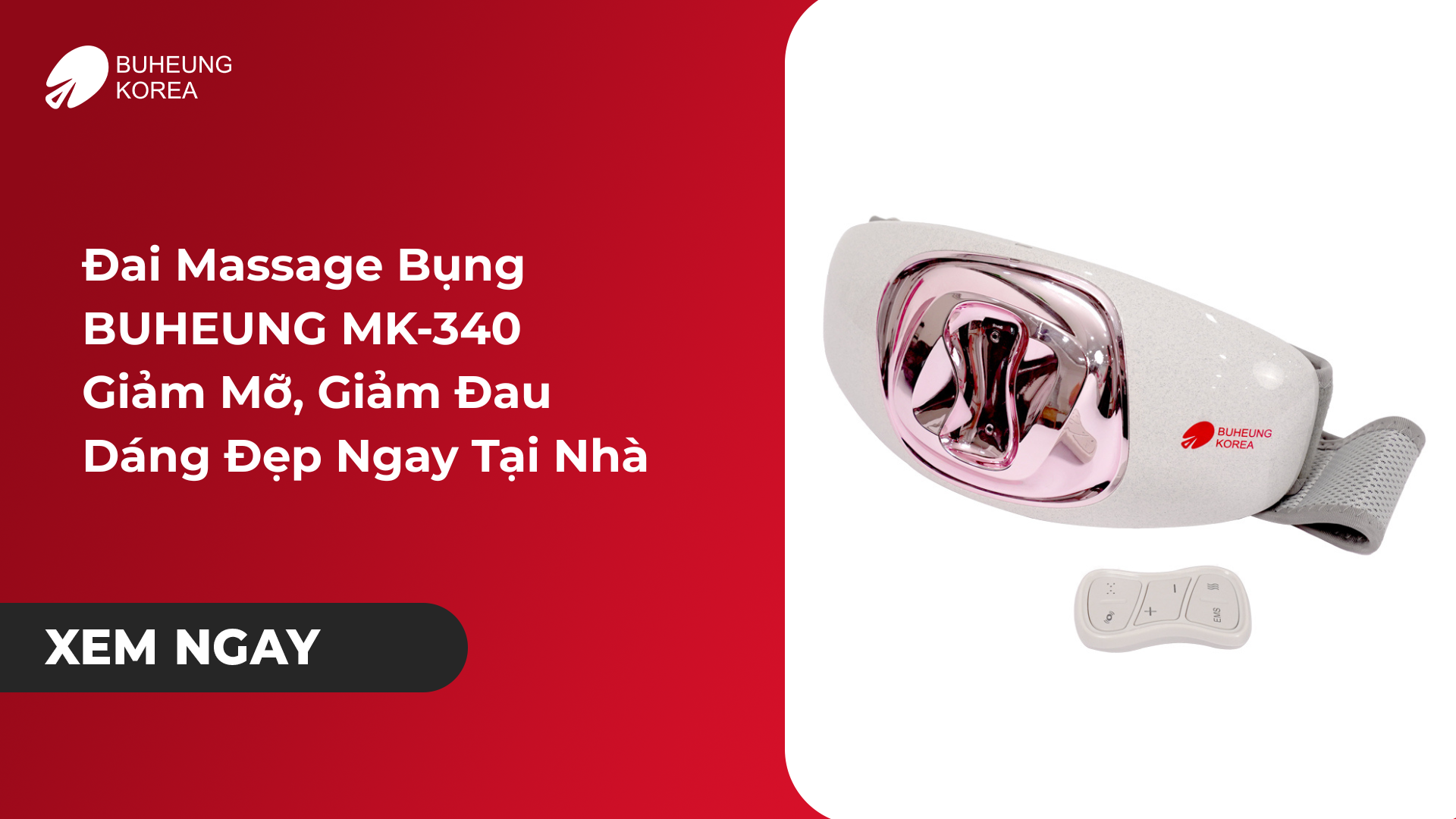 Đai massage bụng MK-340 