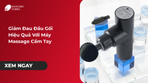 Giảm đau đầu gối với máy massage cầm tay
