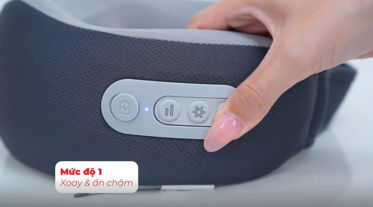 Review Từ A - Z Gối Massage Cổ MK-333 3