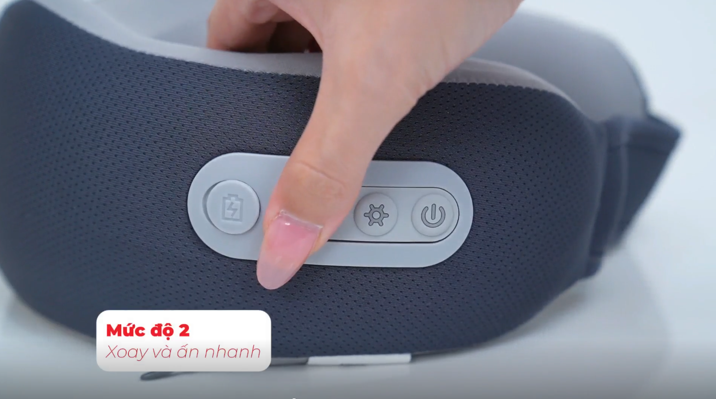 Review Từ A - Z Gối Massage Cổ MK-333 4