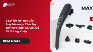 5 lợi ích nổi bật của máy massage cầm tay