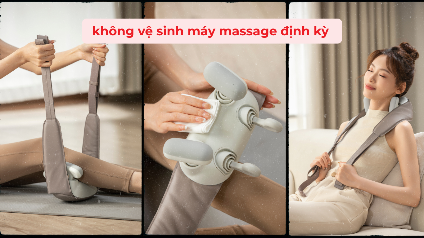 8 Sai Lầm Khi Sử Dụng Máy Massage Cổ Vai Gáy Không Phải Ai Cũng Biết 6