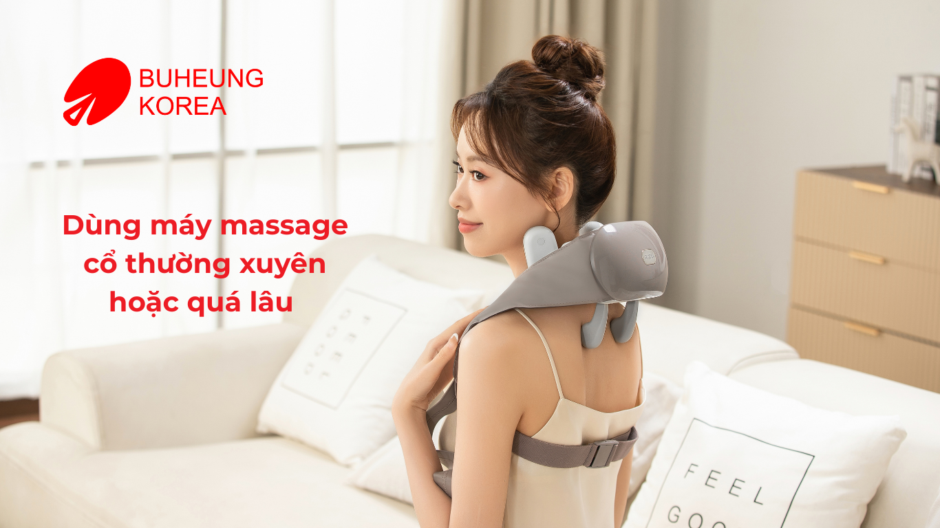 8 Sai Lầm Khi Sử Dụng Máy Massage Cổ Vai Gáy Không Phải Ai Cũng Biết 2