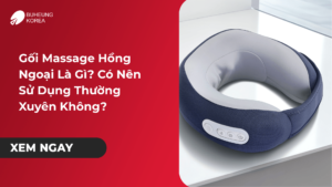 Gối massage hồng ngoại là gì ?