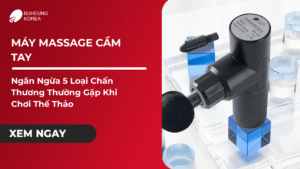 Máy massage cầm tay ngăn ngừa 5 loại chấn thương khi chơi thể thao