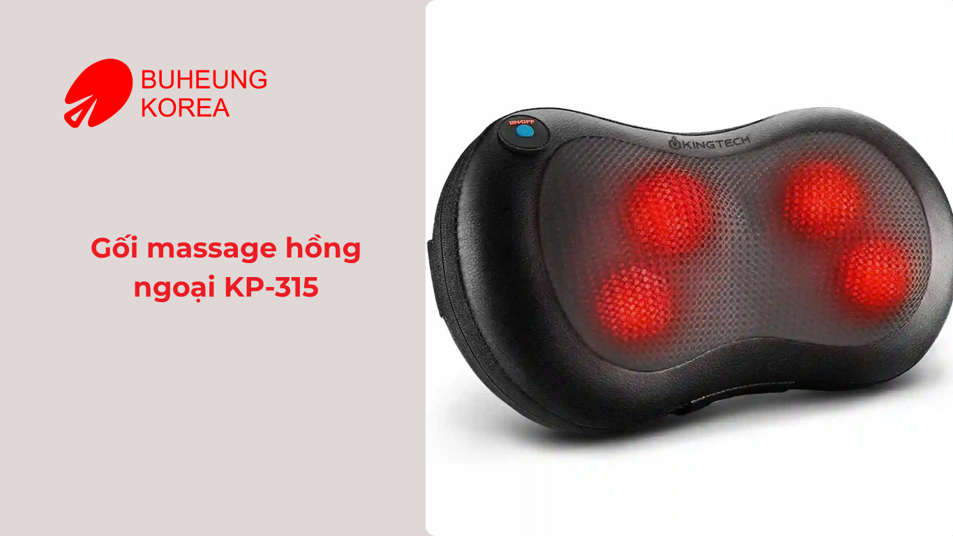 Top 5 Gối Massage Hồng Ngoại Tốt Nhất Hiện Nay 2