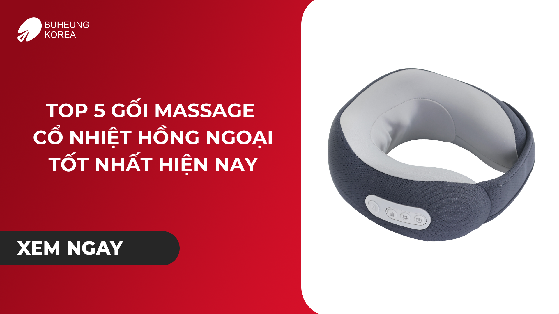 Top 5 Gối Massage Hồng Ngoại Tốt Nhất Hiện Nay 1