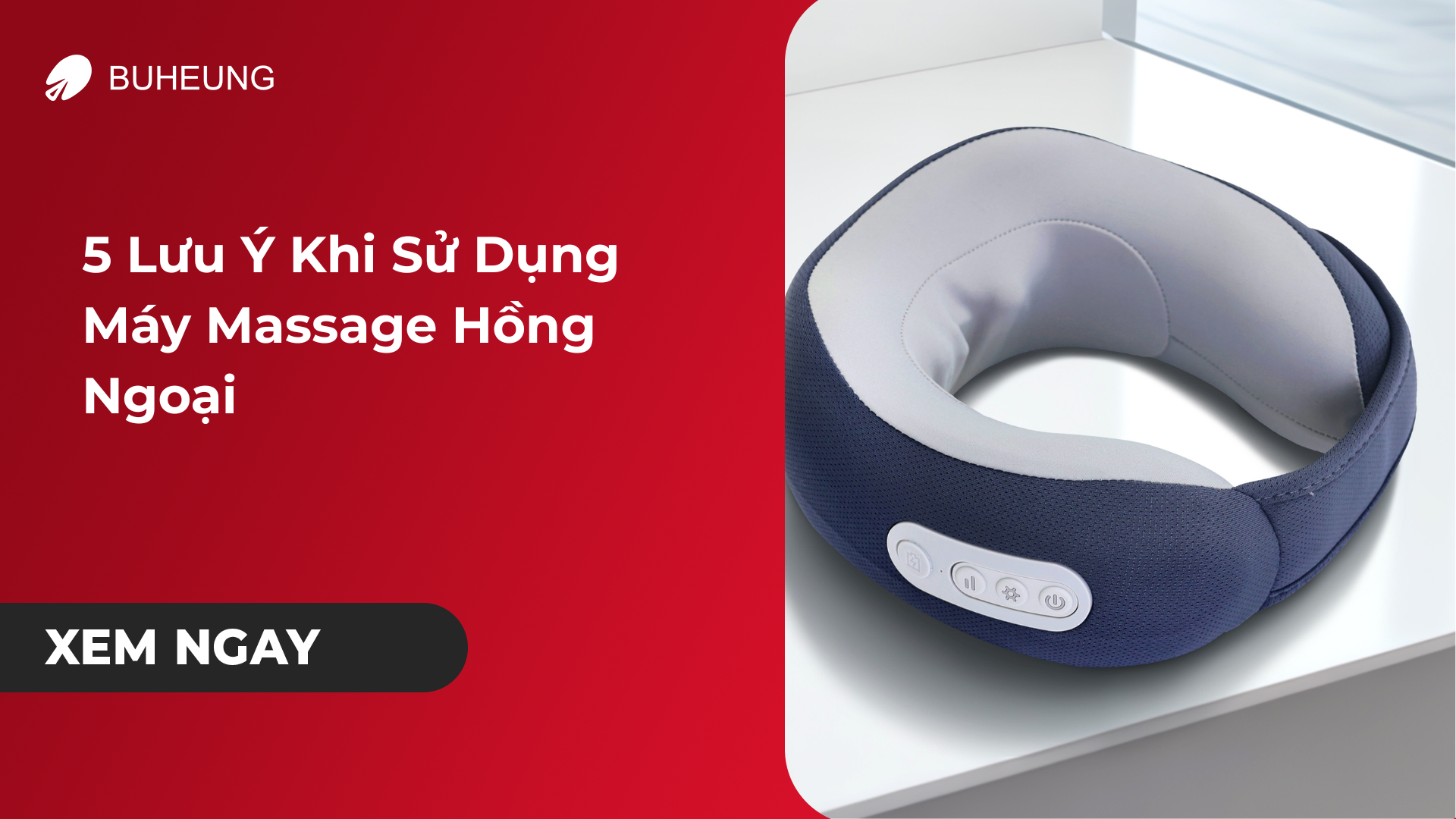 5 Lưu Ý Khi Sử Dụng Máy Massage Hồng Ngoại 1