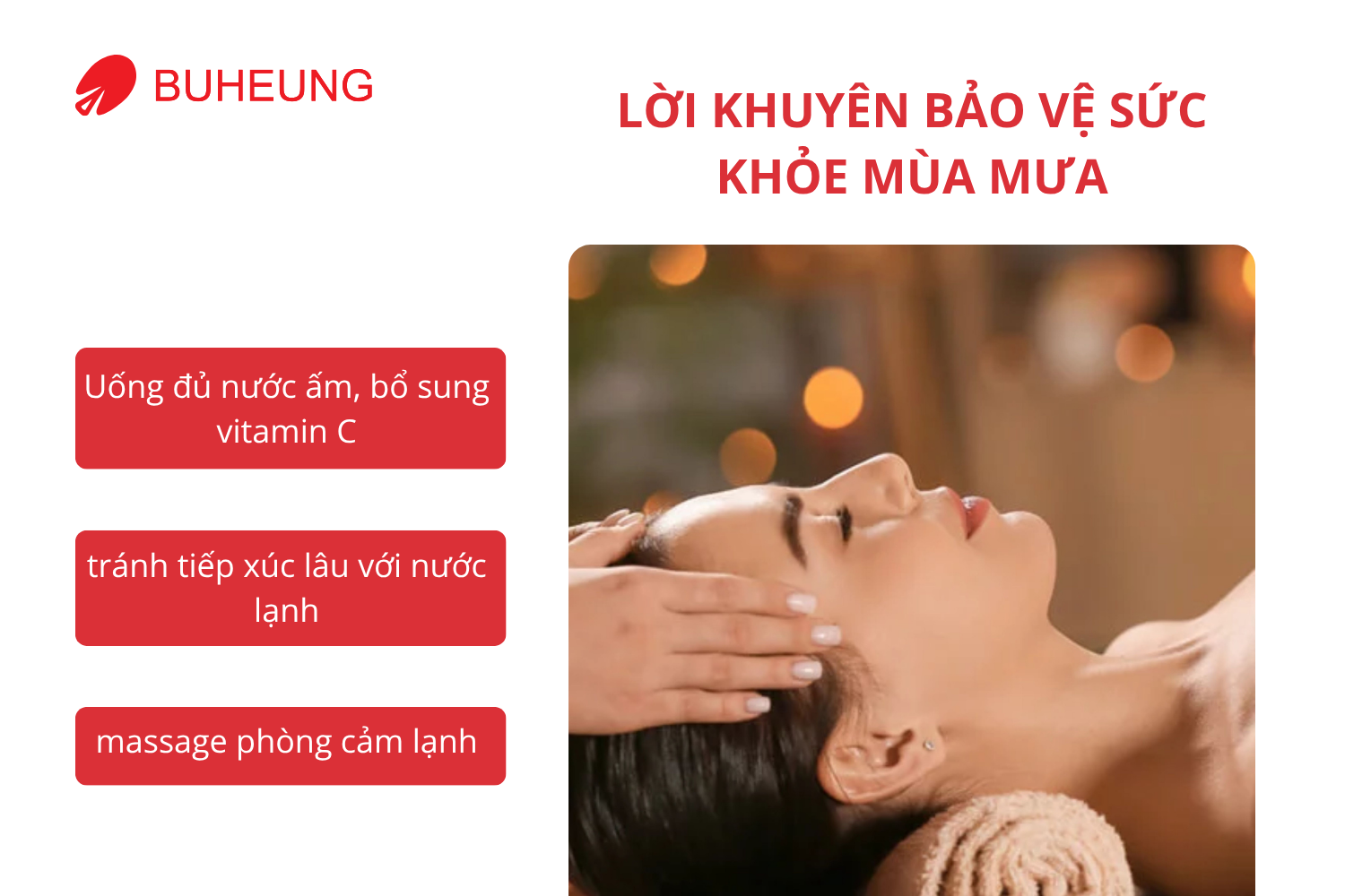 Chăm Sóc Sức Khỏe Gia Đình Mùa Mưa: Phòng Cảm Lạnh Bằng Massage 2
