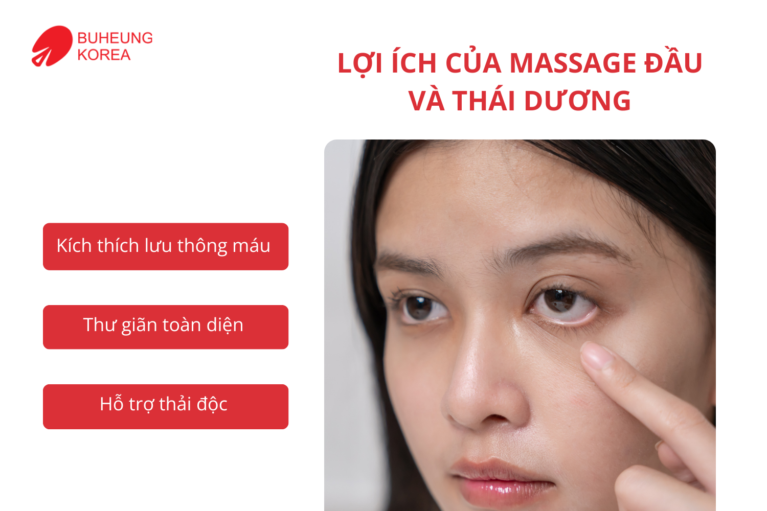 Cách Giảm Bọng Mắt, Quầng Thâm Bằng Massage Đầu Và Thái Dương 2