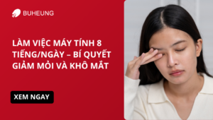 giảm mỏi mắt hiệu quả