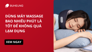 không nên lạm dụng máy massage