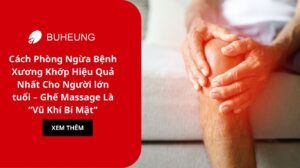 Cách Phòng Ngừa Bệnh Xương Khớp Hiệu Quả Nhất Cho Người lớn tuổi – Ghế Massage Là “Vũ Khí Bí Mật