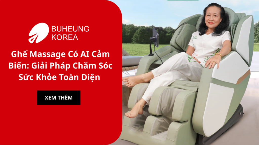 ghế massage có cảm ứng