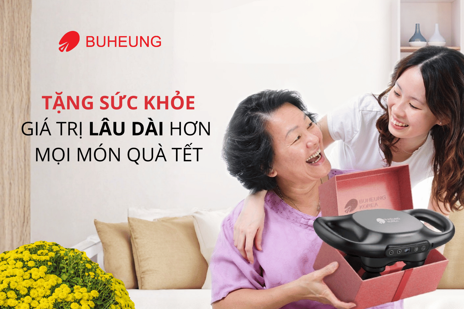 Thay Giỏ Quà Bánh Kẹo, Vì Sao Bây Giờ Lại Chọn Máy Massage Làm Quà Tết 4 Thay Giỏ Quà Bánh Kẹo, Vì Sao Bây Giờ Lại Chọn Máy Massage Làm Quà Tết 3
