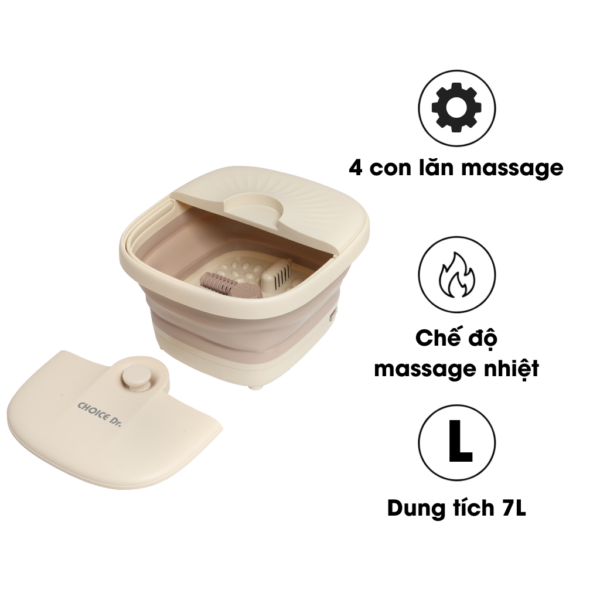 Bồn Ngâm Chân Massage Choice Dr. DC-002 2