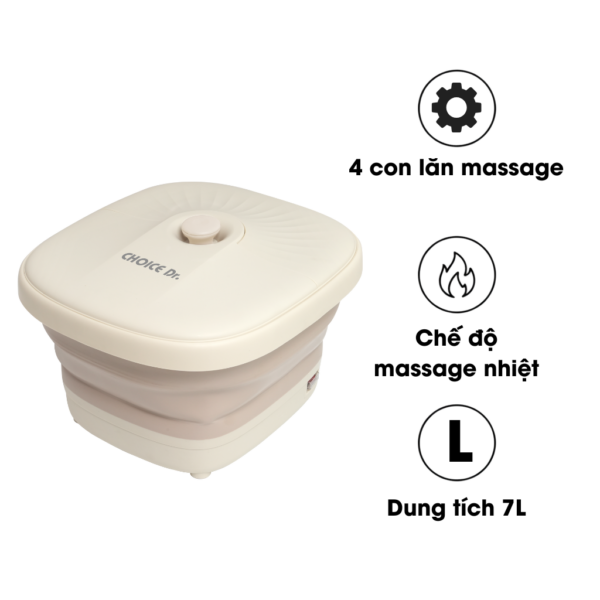 Bồn Ngâm Chân Massage Choice Dr. DC-002 1