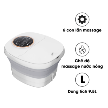 Bồn Ngâm Chân Massage Buheung MK-202