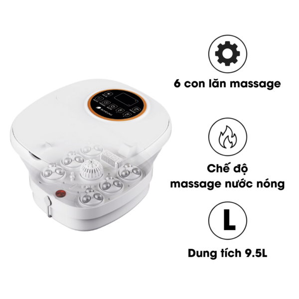 Bồn Ngâm Chân Massage Buheung MK-202 2