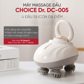 Máy Massage Đầu Choice Dr. DC-005 1 Máy Massage Đầu Choice Dr. DC-005 11