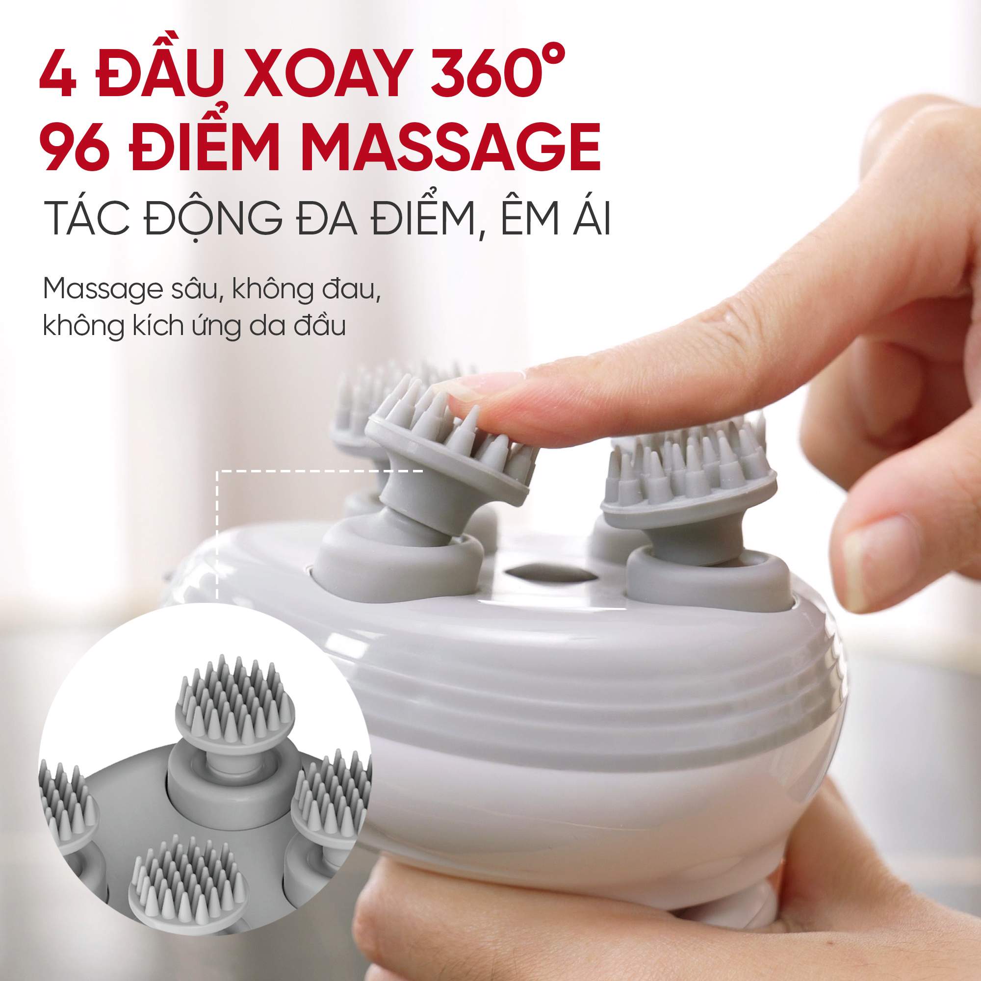 Máy Massage Đầu Choice Dr. DC-005 10 Máy Massage Đầu Choice Dr. DC-005 20