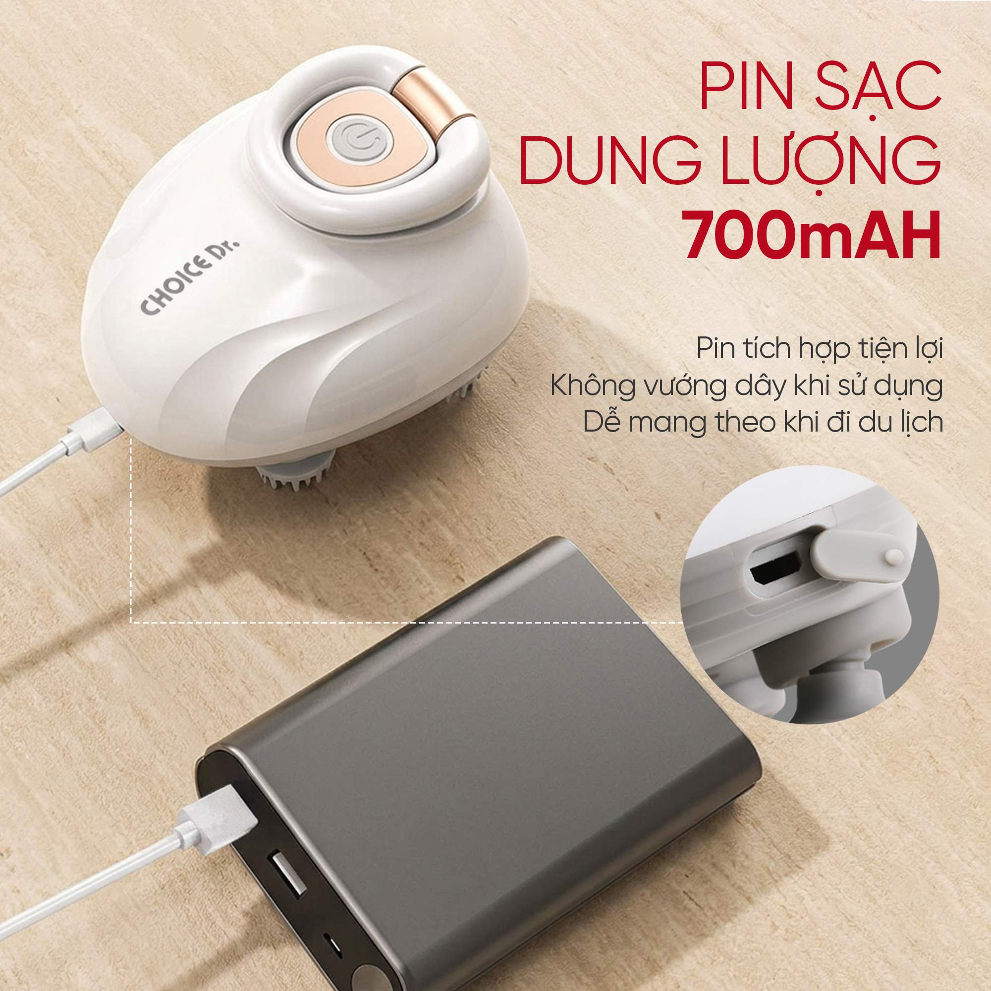 Máy Massage Đầu Choice Dr. DC-005 15 Máy Massage Đầu Choice Dr. DC-005 25