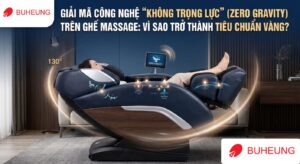 Giải Mã Công Nghệ "Không Trọng Lực" (Zero Gravity) Trên Ghế Massage: Vì Sao Trở Thành Tiêu Chuẩn Vàng? 14