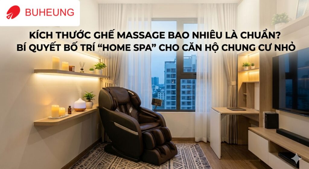 Kích Thước Ghế Massage Bao Nhiêu Là Chuẩn? Bí Quyết Bố Trí "Home Spa" Cho Căn Hộ Chung Cư Nhỏ 1 Kích Thước Ghế Massage Bao Nhiêu Là Chuẩn? Bí Quyết Bố Trí "Home Spa" Cho Căn Hộ Chung Cư Nhỏ 1