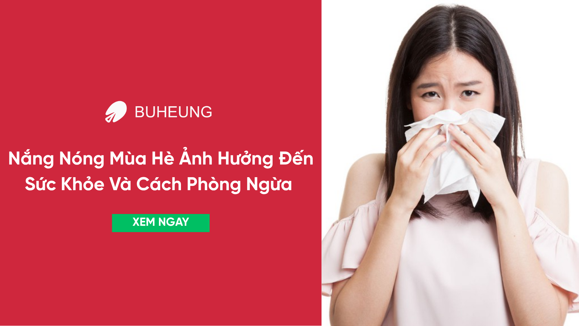 nắng nóng mùa hè