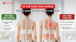 tư thế ngồi ảnh hưởng đến ngoại hình