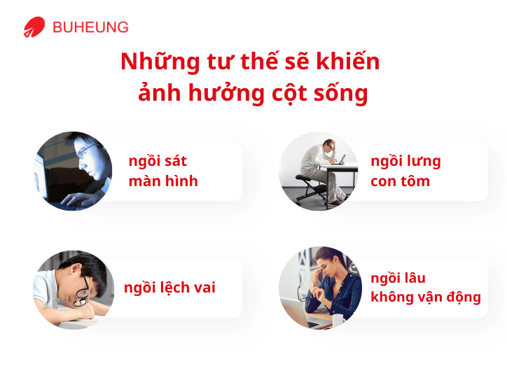 Làm Việc Sai Tư Thế Gây Hại Đến Cột Sống Như Thế Nào? 1 Làm Việc Sai Tư Thế Gây Hại Đến Cột Sống Như Thế Nào? 1