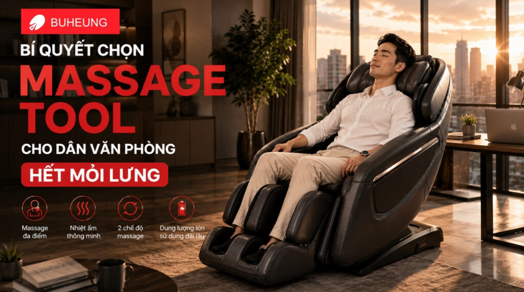 Bí quyết chọn massage tool cho dân văn phòng hết mỏi lưng 1