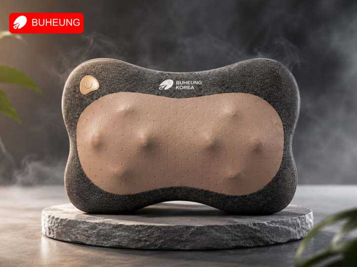 Gối massage đầu Buheung: Giải pháp giảm đau đầu và mất ngủ 2