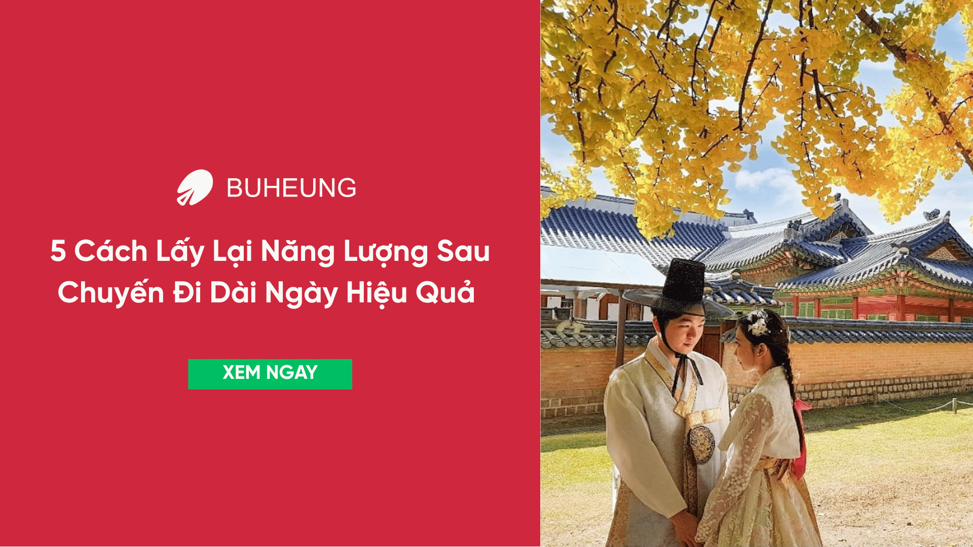 cách lấy lại năng lượng