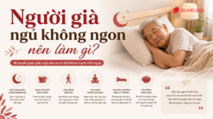 người già ngủ không ngon nên làm gì