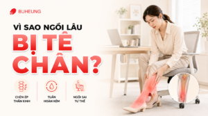 vì sao ngồi lâu bị tê chân