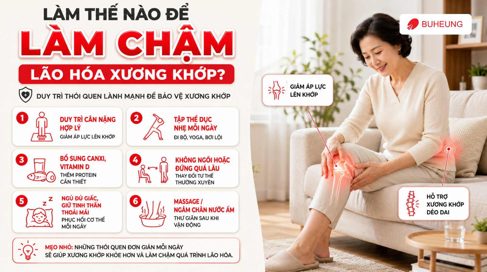 Những Dấu Hiệu Lão Hóa Xương Khớp Cần Lưu Ý Để Phát Hiện Sớm 1 các dấu hiệu của lão hóa xương khớp