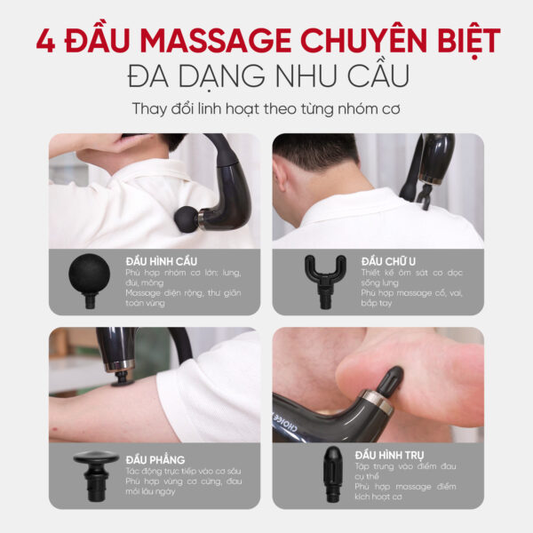 Máy Massage Cầm Tay Choice Dr DC-006 4