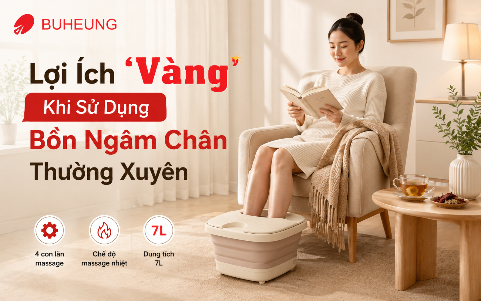 Bồn Ngâm Chân: Hướng Dẫn Toàn Diện Từ Lợi Ích Đến Cách Chọn Mua Và Sử Dụng Hiệu Quả Nhất 1