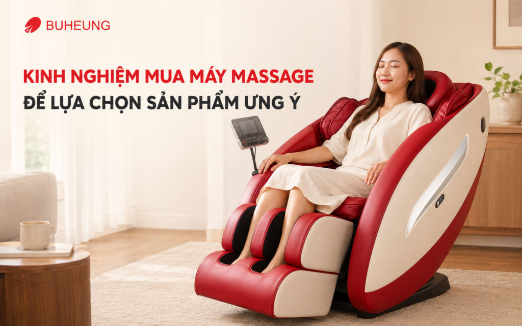 Kinh Nghiệm Mua Máy Massage Để Lựa Chọn Sản Phẩm Ưng Ý 3 máy massage