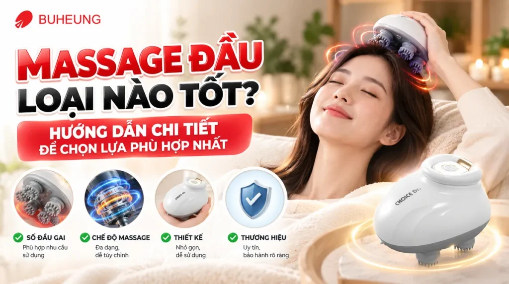 Hình ảnh người thư giãn tận hưởng massage đầu tại spa hoặc nhà, mang lại cảm giác thoải mái và sảng khoái, giảm căng thẳng hiệu quả.
