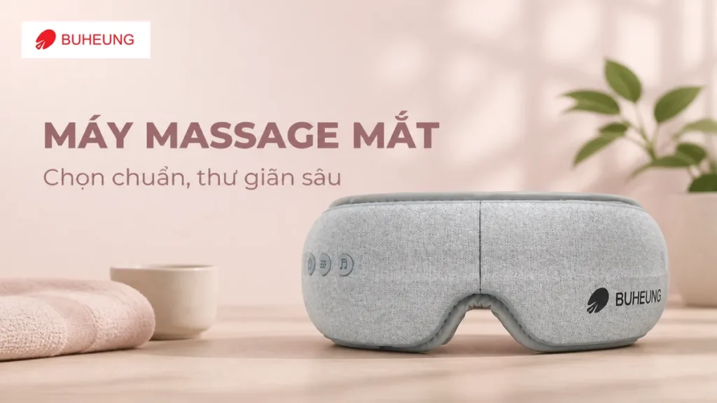 Máy Massage Mắt Cho Người Thường Xuyên Đeo Kính: Tiêu Chí Nào Giúp Bạn Chọn Chuẩn, Thư Giãn Sâu? 3