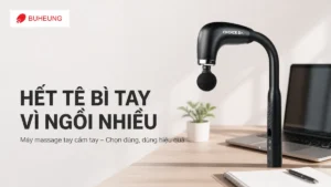 Đau Mỏi Tê Bì Tay Vì Dùng Máy Tính? Khám Phá Máy Massage Tay (Cầm Tay) & Tiêu Chí Chọn Mua Tốt Nhất! 1